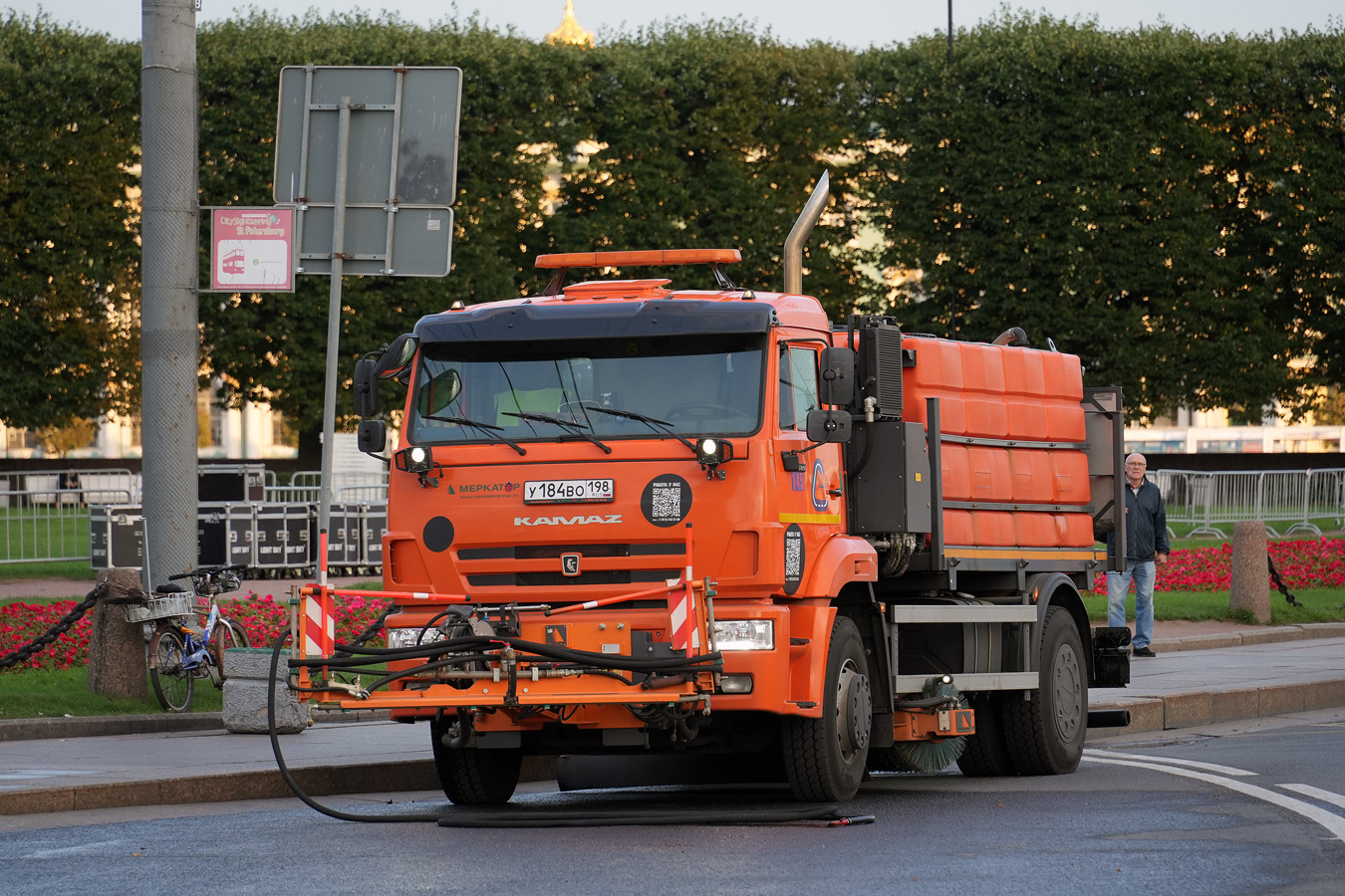 Санкт-Петербург, № 145 — КамАЗ-53605-A5(48)
