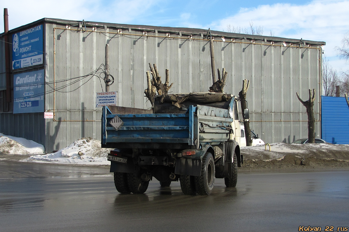 Алтайский край, № К 537 ОК 22 — МАЗ-5551 [555100]