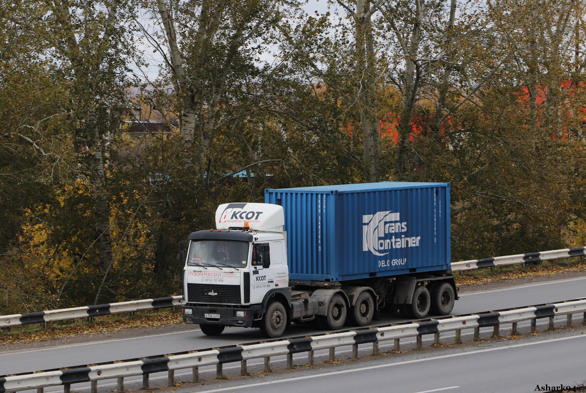 Красноярский край, № К 756 СА 24 — МАЗ-642205