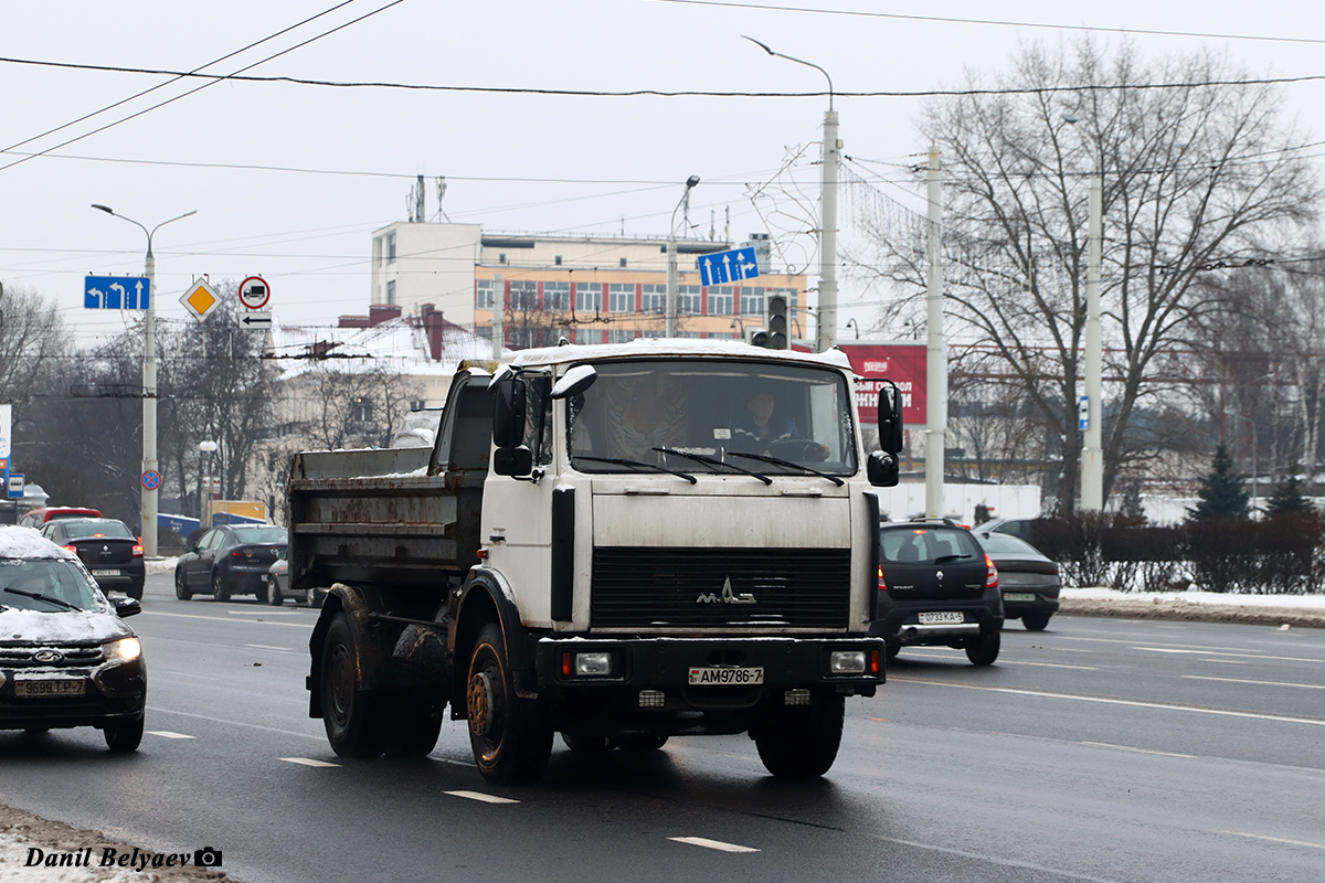 Минск, № АМ 9786-7 — МАЗ-5551 (общая модель)