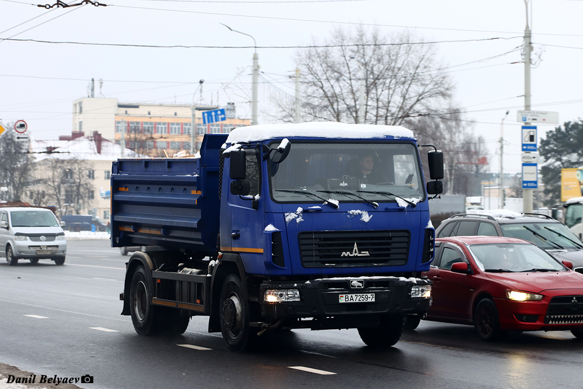 Минск, № ВА 7259-7 — МАЗ-555025