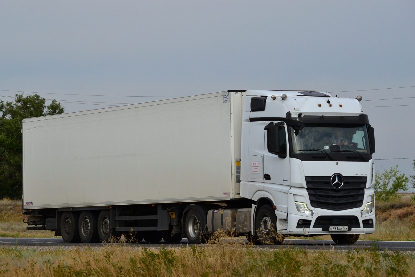 Челябинская область, № Н 791 АО 774 — Mercedes-Benz Actros '18 1845 [Z9M]