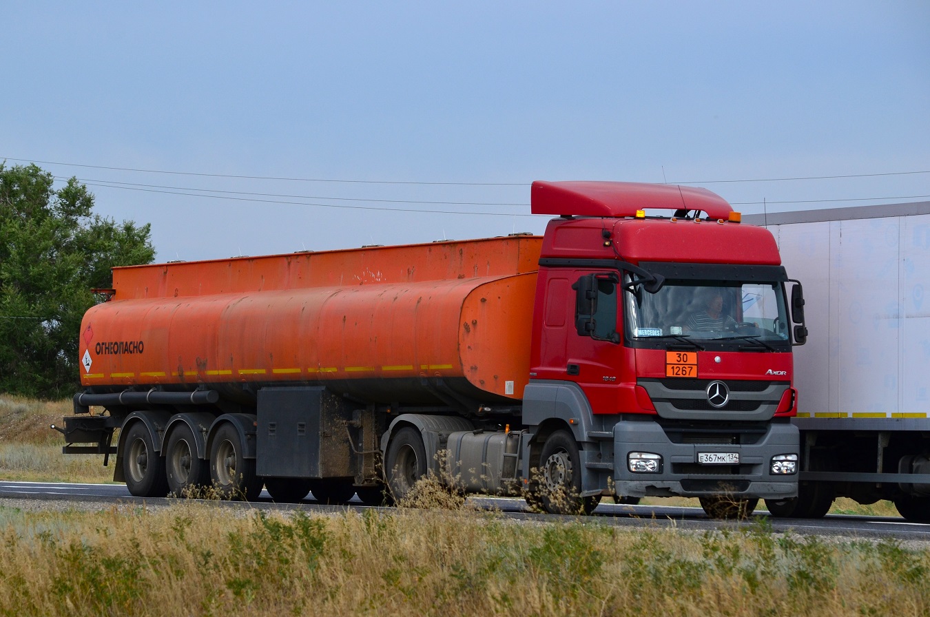 Волгоградская область, № Е 367 МК 134 — Mercedes-Benz Axor 1840 [Z9M]