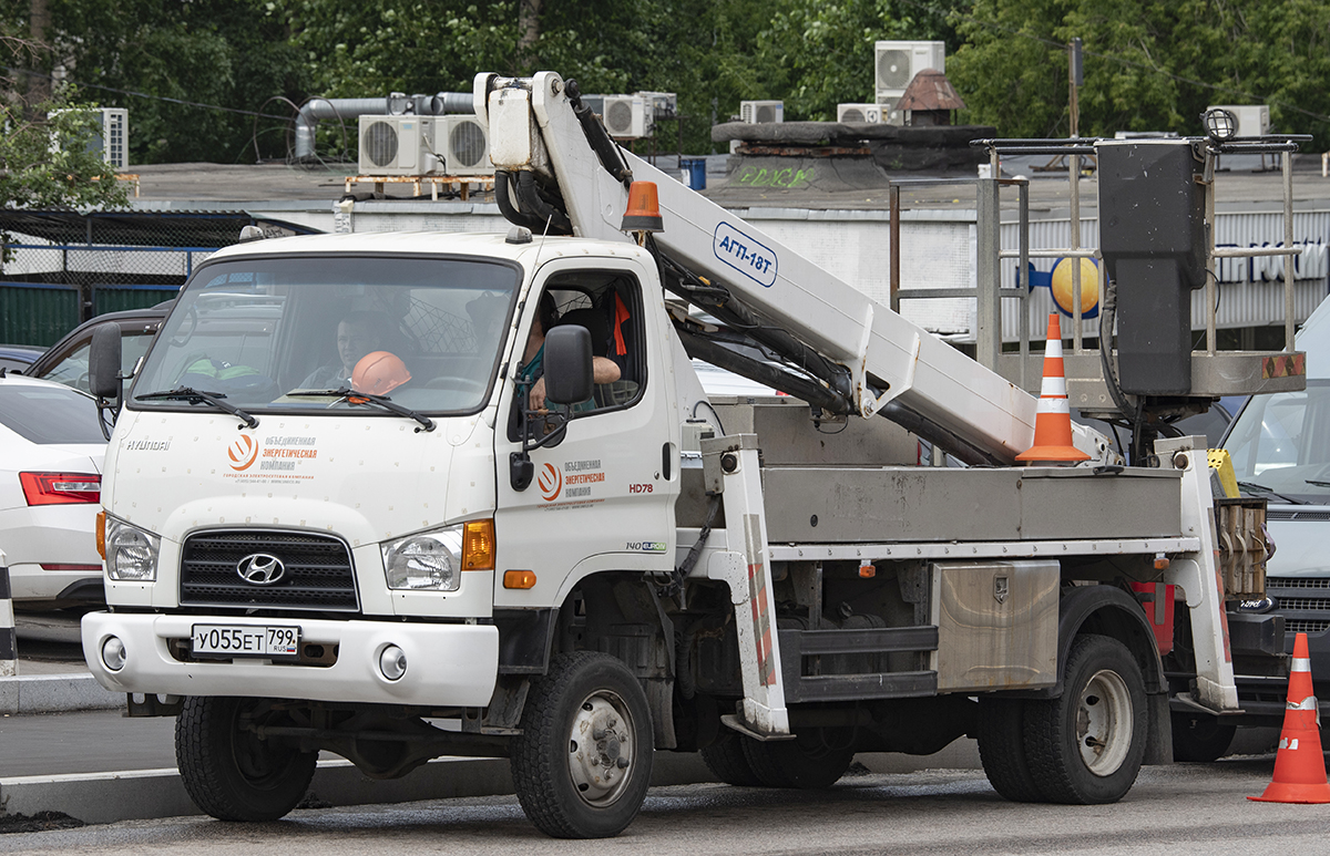 Москва, № У 055 ЕТ 799 — Hyundai HD78 [XWE]