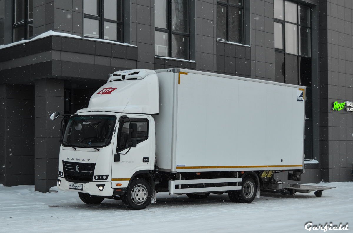 Кемеровская область, № М 584 ХР 33 — КамАЗ-43089-F5 "Компас 9"