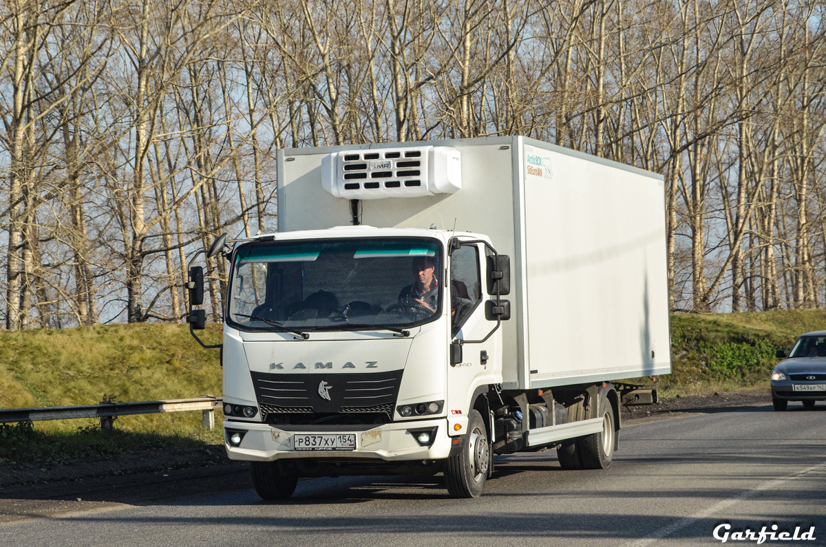 Новосибирская область, № Р 837 ХУ 154 — КамАЗ-43089-F5 "Компас 9"