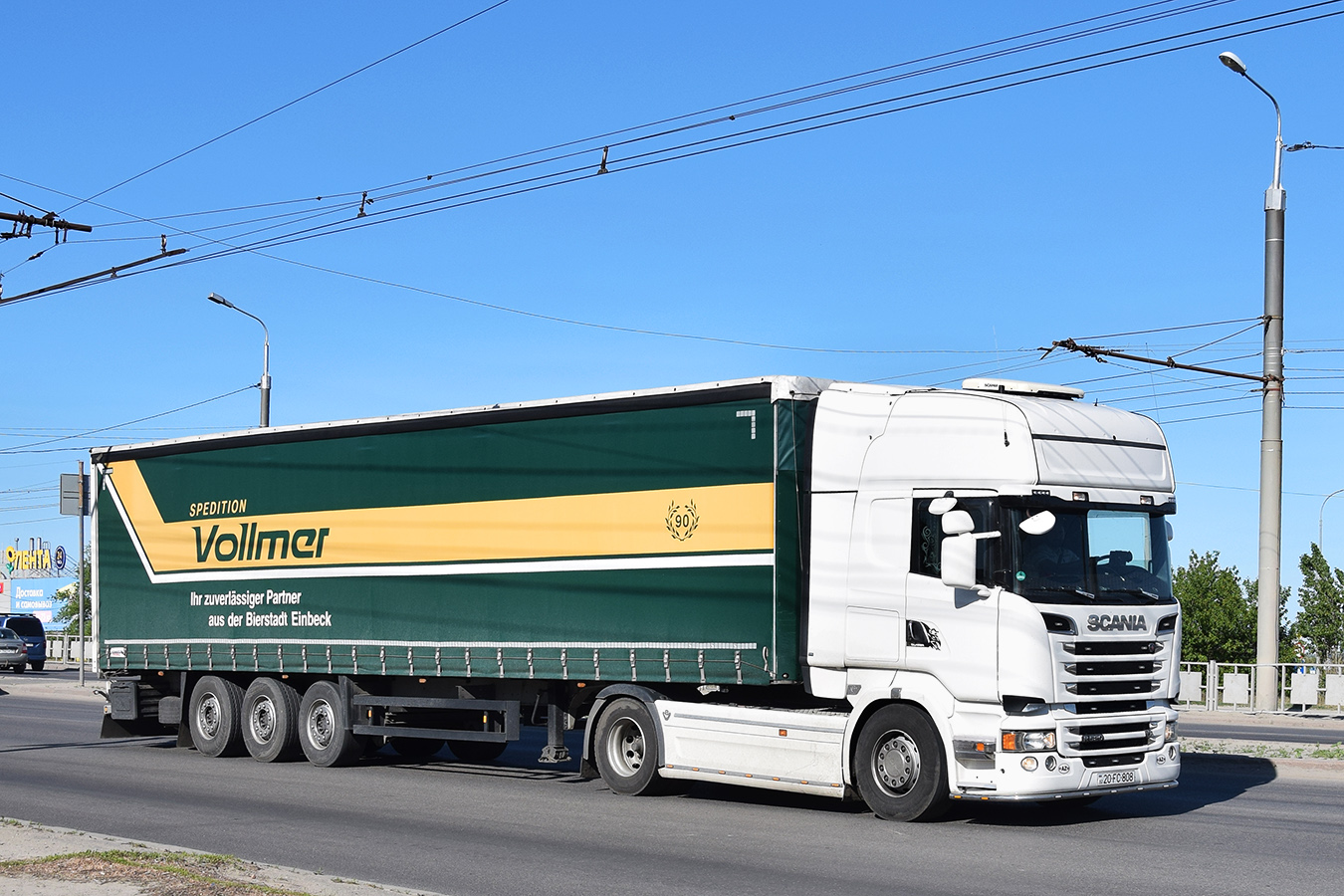 Азербайджан, № 20-FC-808 — Scania ('2013) R520