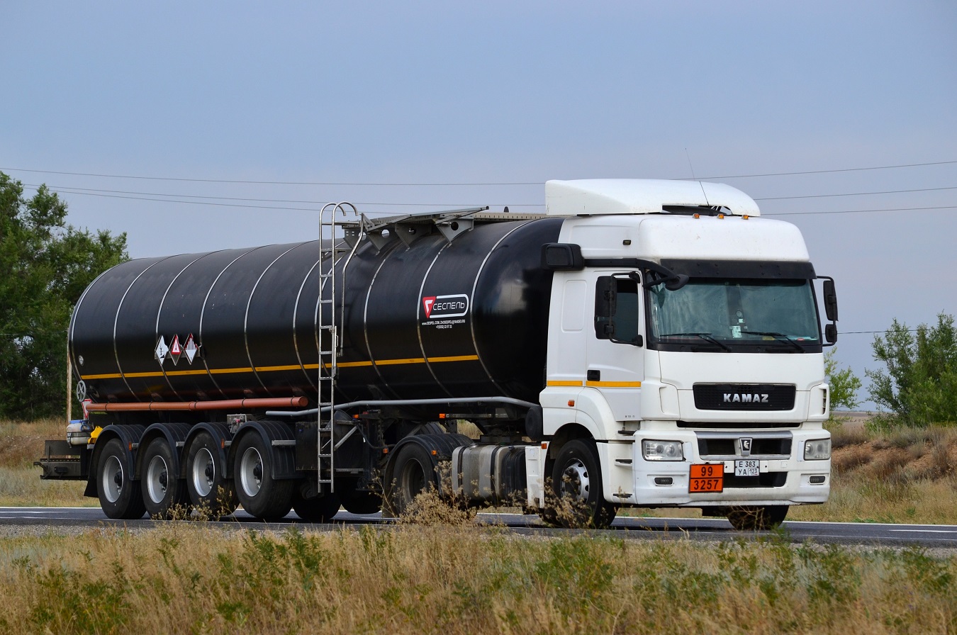 Краснодарский край, № Е 383 УА 123 — КамАЗ-5490-S5(87)