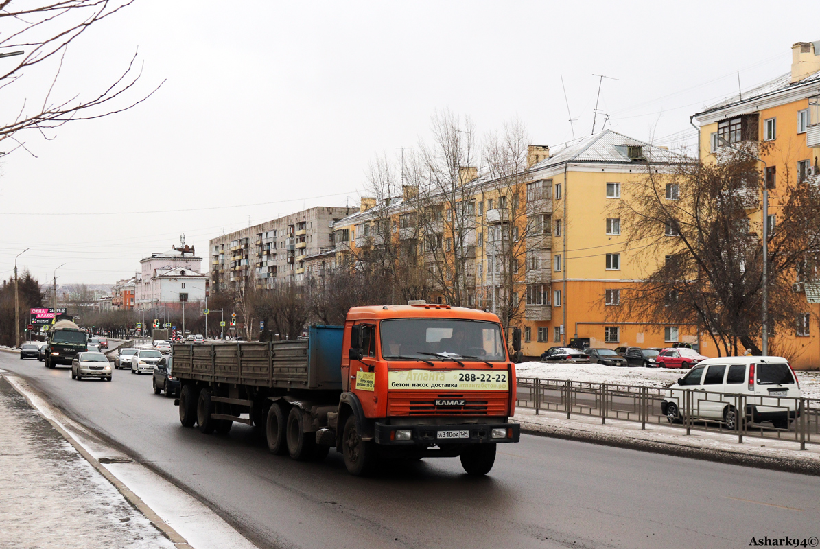 Красноярский край, № А 310 ОА 124 — КамАЗ-5410