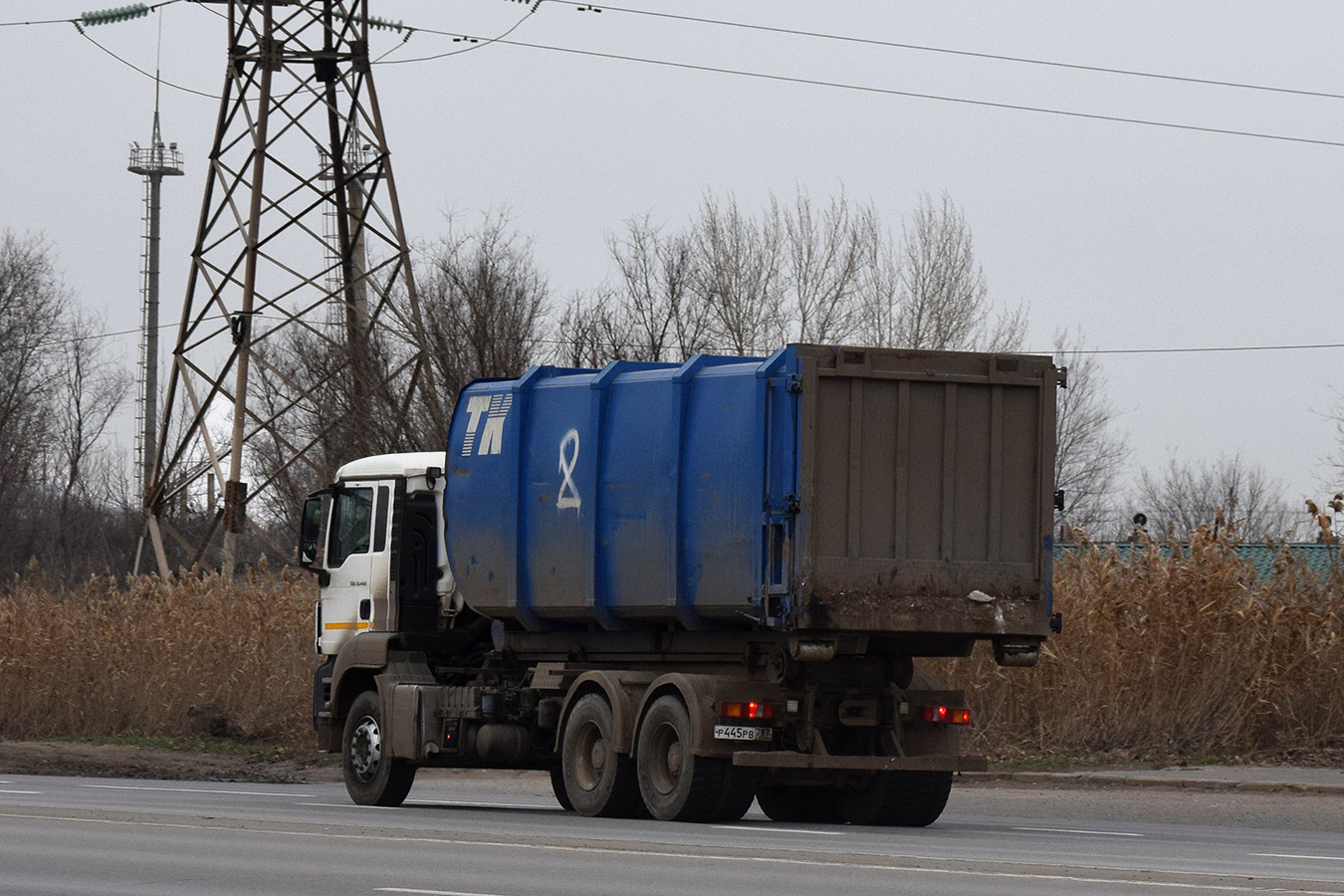 Волгоградская область, № Р 445 РВ 797 — MAN TGS 33.440