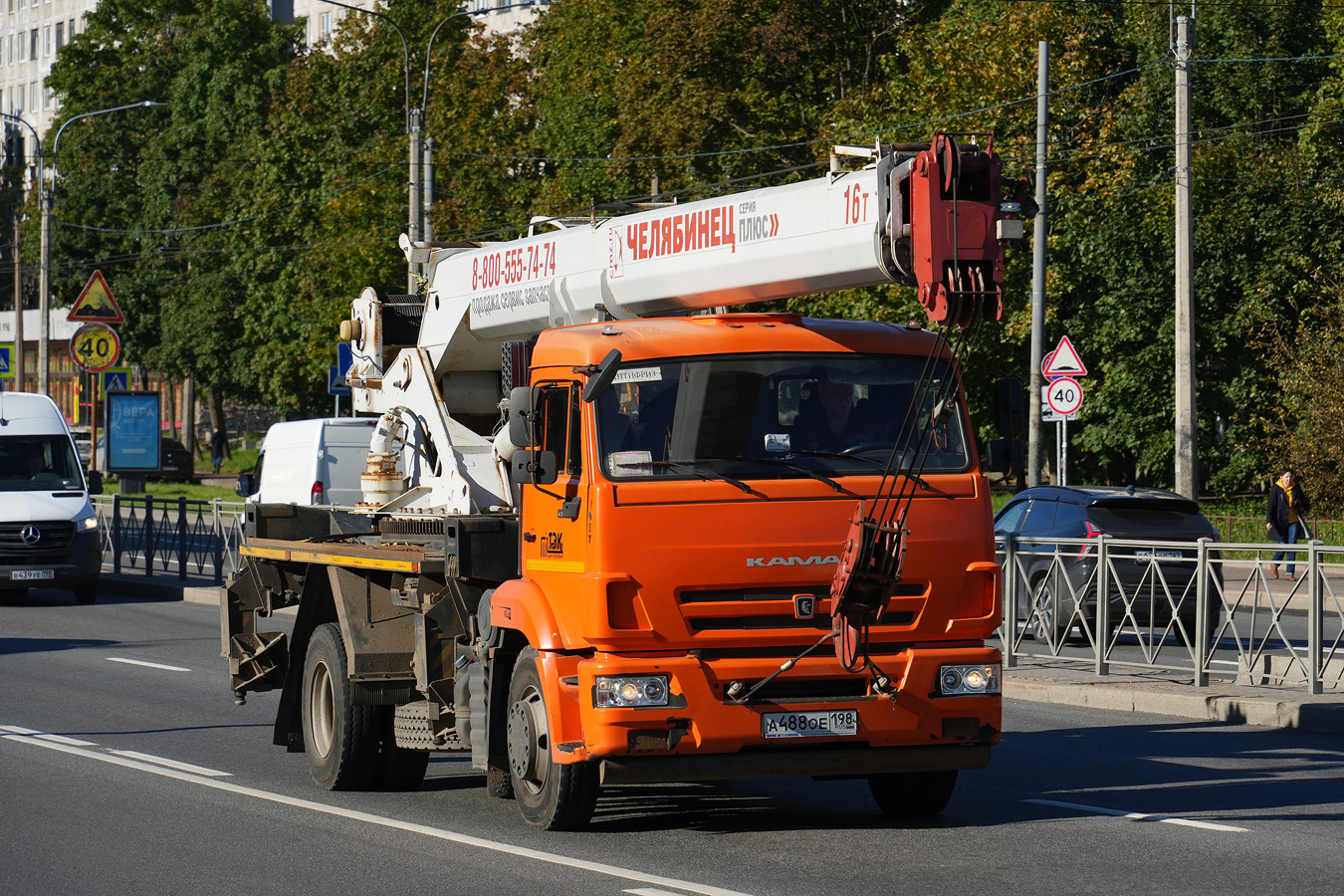 Санкт-Петербург, № 1017 — КамАЗ-43253-R4(28)