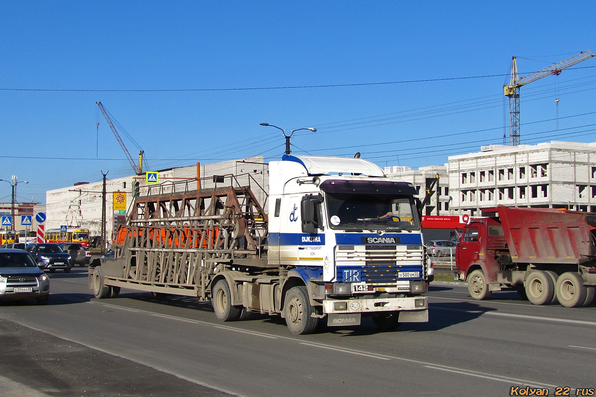 Алтайский край, № У 500 ХМ 22 — Scania (II) R142M