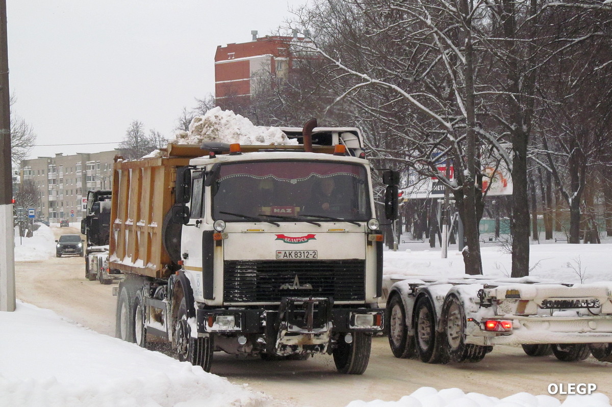 Витебская область, № АК 8312-2 — МАЗ-5516 (общая модель)