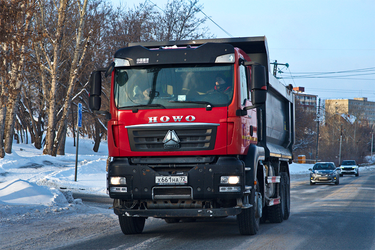 Тюменская область, № Х 661 НА 72 — Howo T5G ZZ3257