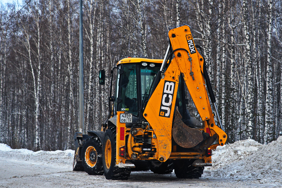 Тюменская область, № 4359 ОВ 72 — JCB 3CX