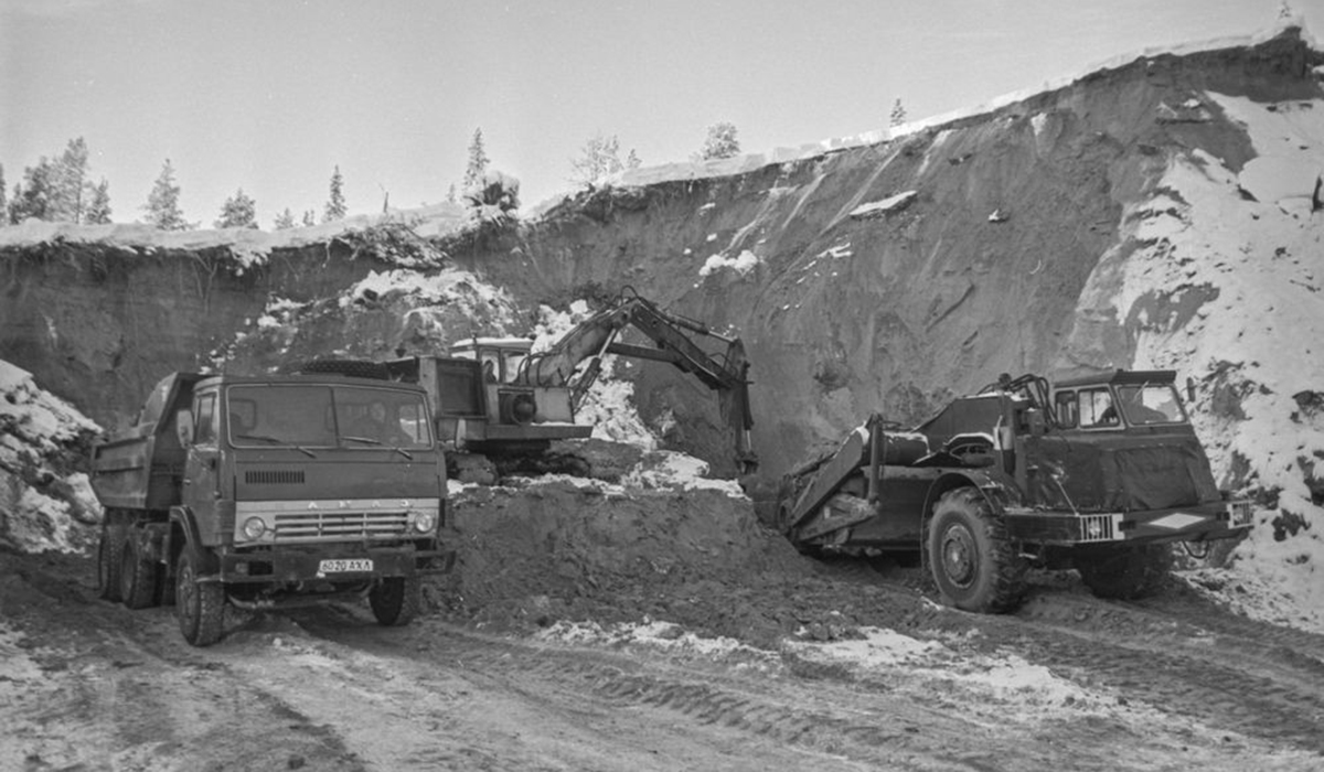 Архангельская область, № 6020 АХЛ — КамАЗ-5511; Исторические фотографии (до 2000 года) (Архангельская область)