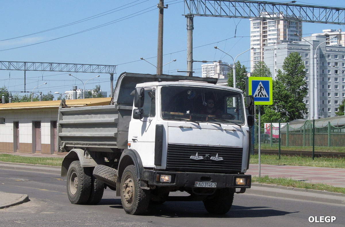 Минск, № АО 3146-7 — МАЗ-5551 (общая модель)