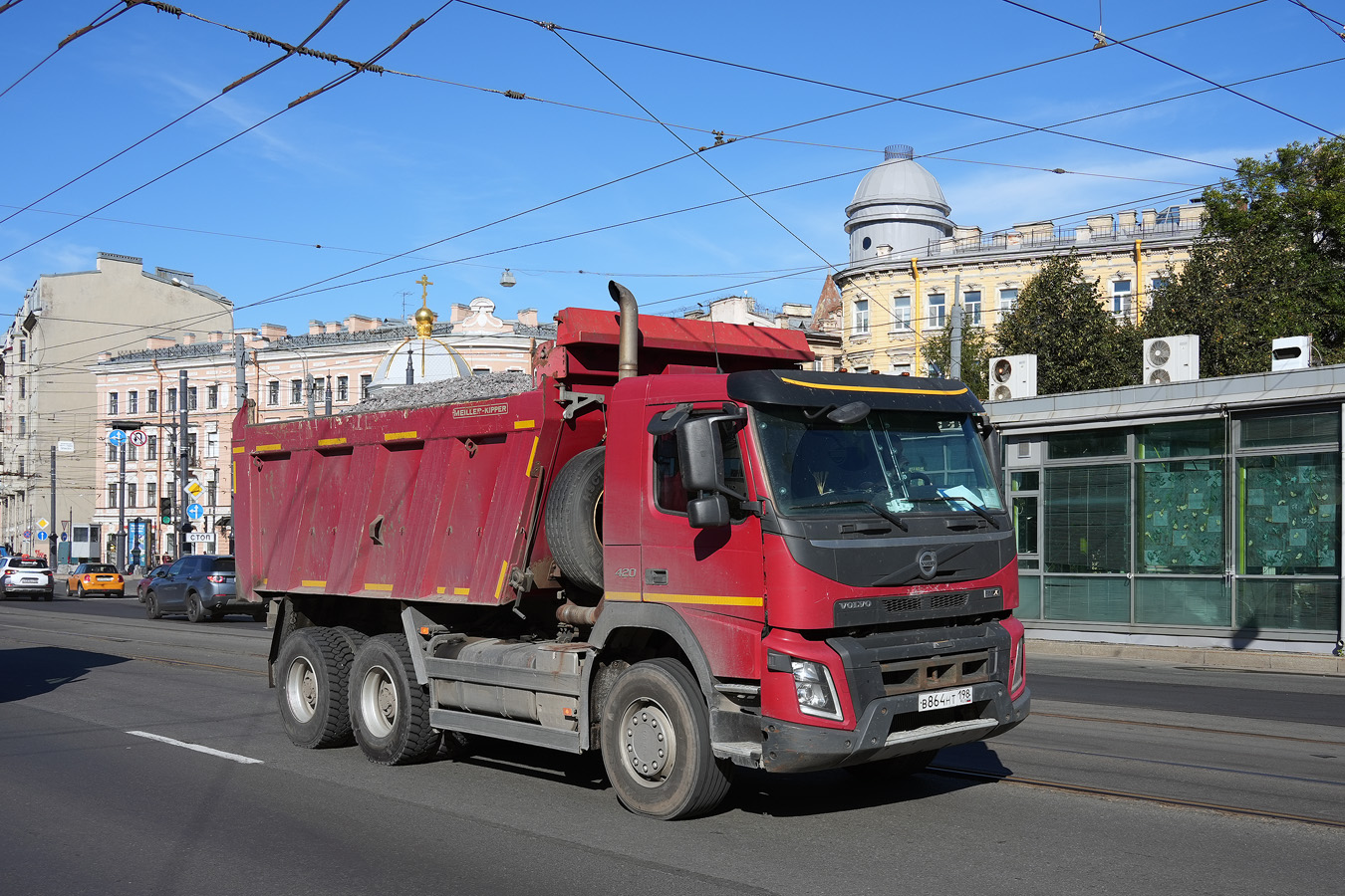 Санкт-Петербург, № В 864 НТ 198 — Volvo ('2013) FMX.420