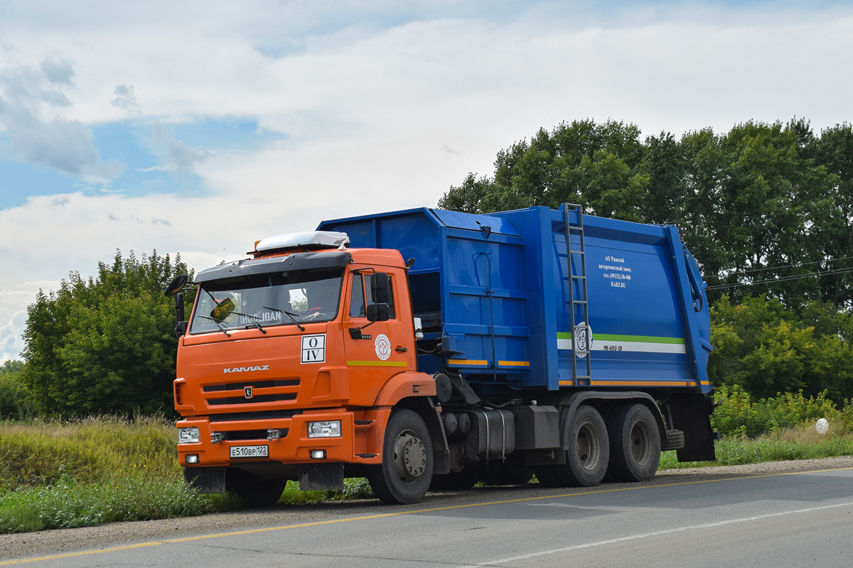 Алтайский край, № Е 510 ВР 122 — КамАЗ-65115-A5(48)