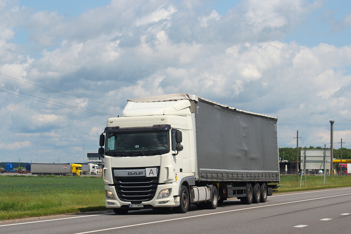 Польша, № WO 77892 — DAF XF Euro6 FT