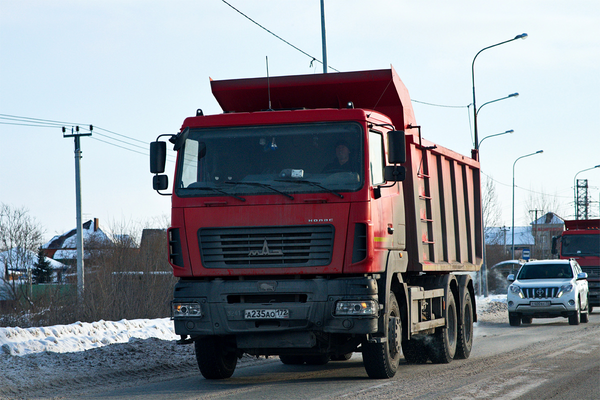 Тюменская область, № А 235 АО 172 — МАЗ-650128