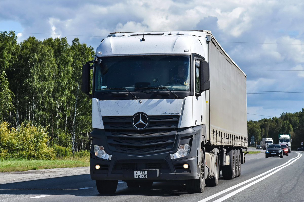 Татарстан, № С 873 РК 716 — Mercedes-Benz Actros ('2022) [LRD]