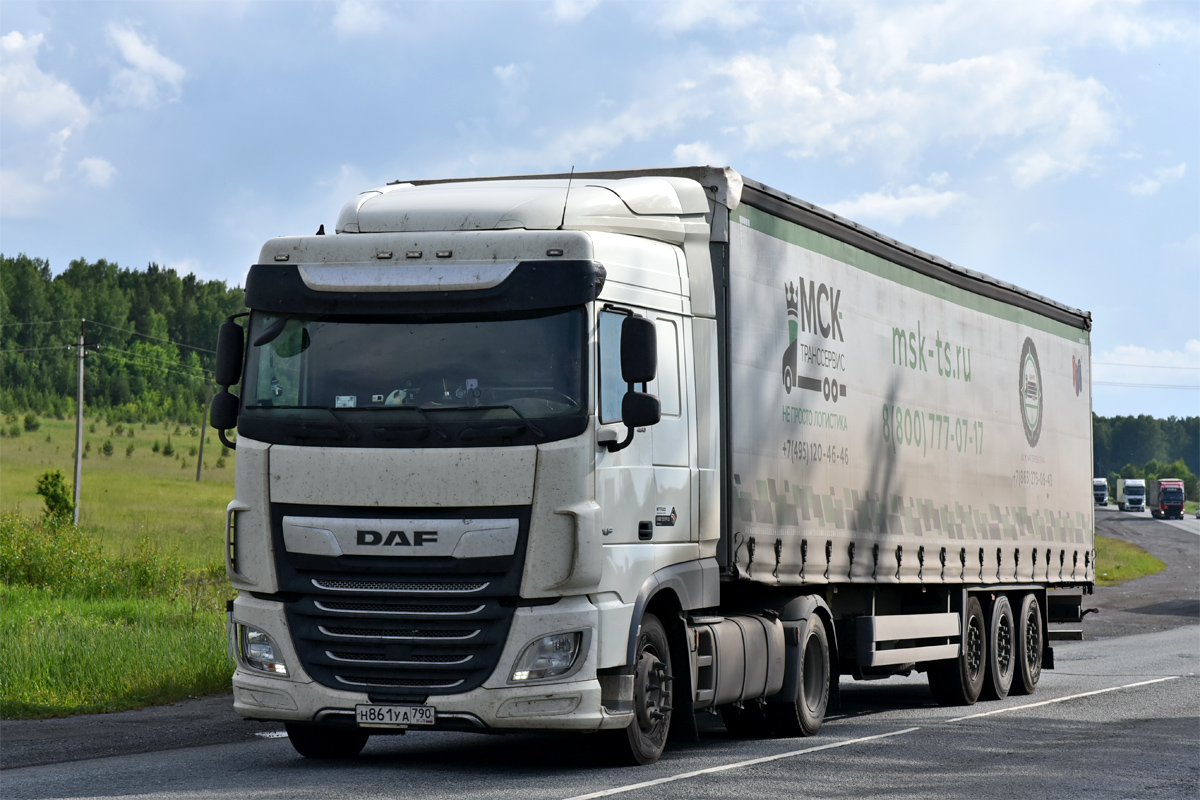 Московская область, № Н 861 УА 790 — DAF XF Euro6 FT