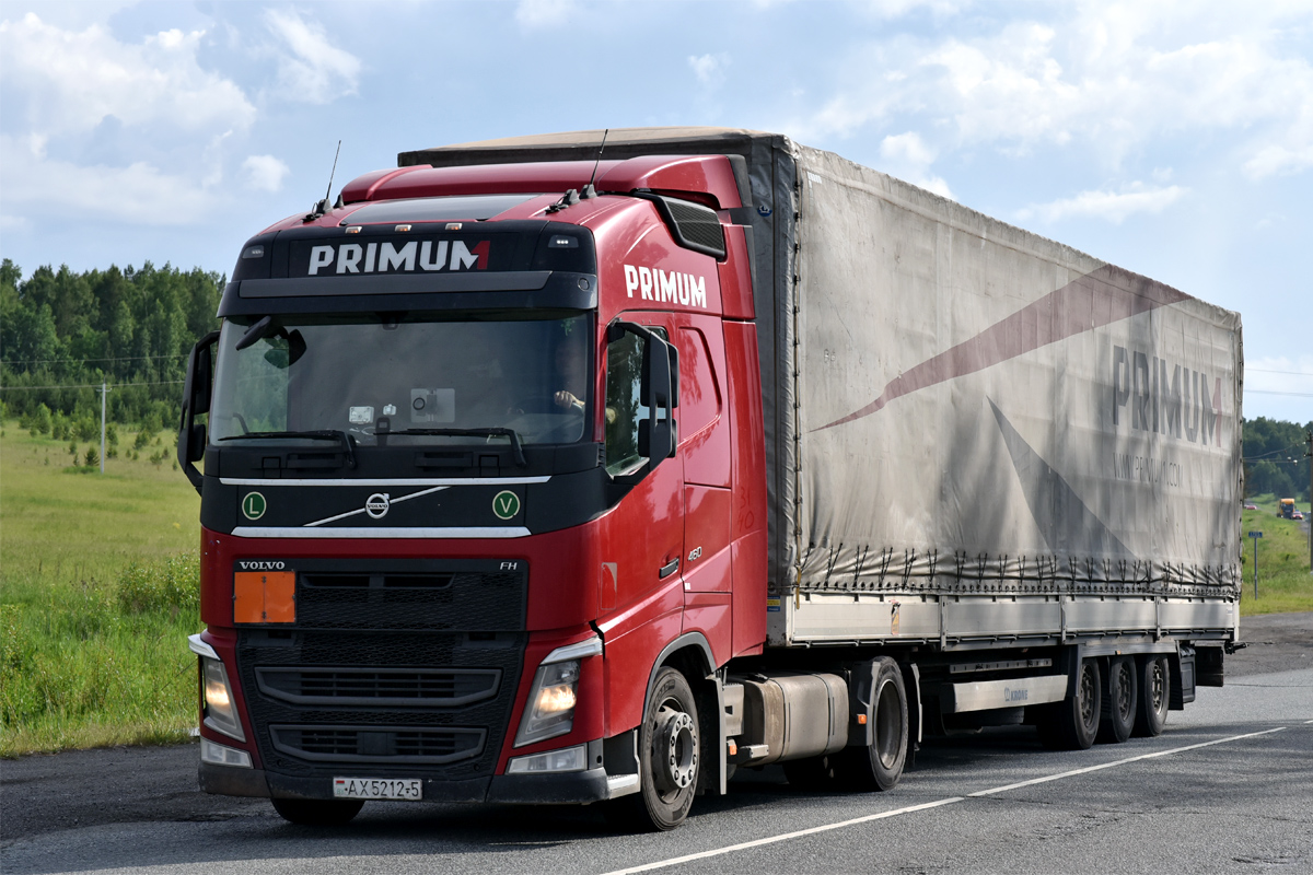 Минская область, № AX 5212-5 — Volvo ('2012) FH.460