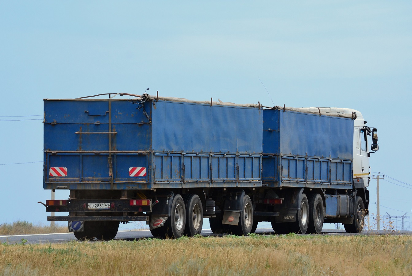 Ростовская область, № СВ 2833 61 — МАЗ (общая модель)