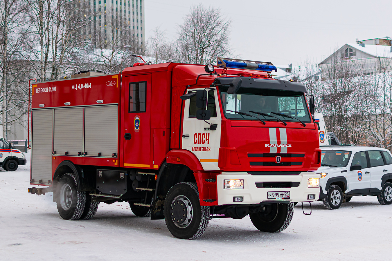 Архангельская область, № К 999 ММ 29 — КамАЗ-43265-D5(66)