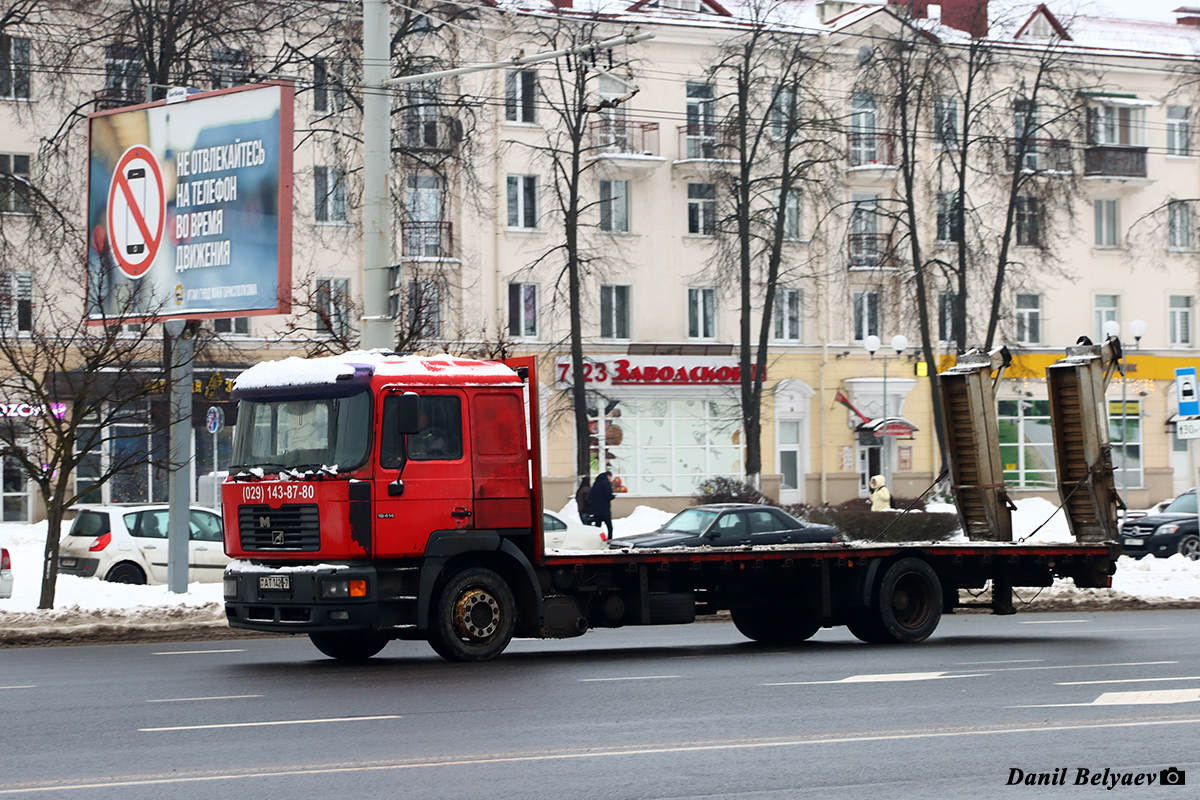 Минск, № АТ 1426-7 — MAN M2000 (общая модель)
