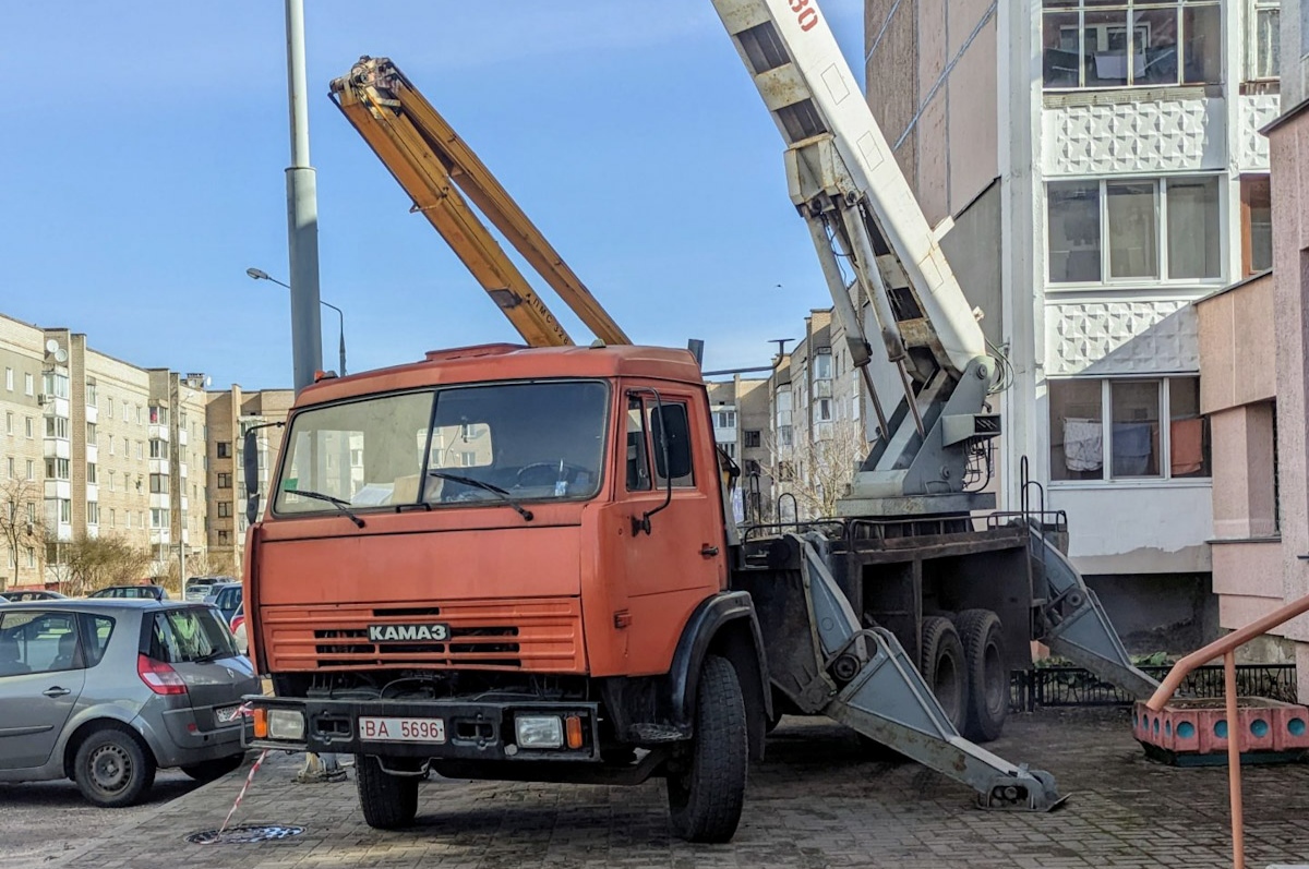 Витебская область, № ВА 5696 — КамАЗ-53215 (общая модель)