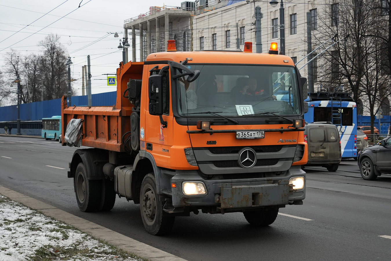 Санкт-Петербург, № 927 — Mercedes-Benz Actros ('2009) 2041