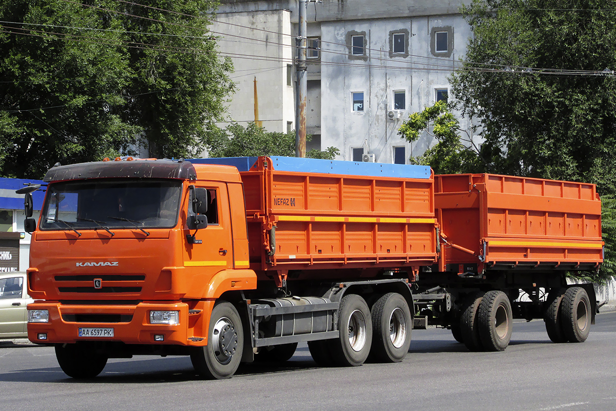 Киев, № АА 6597 РК — КамАЗ-65115-RS [651155-R]