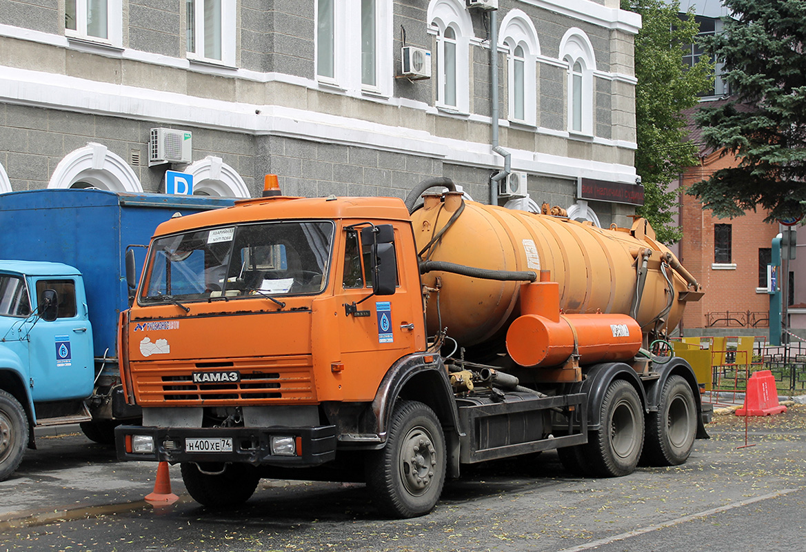 Челябинская область, № Н 400 ХЕ 74 — КамАЗ-53215-15 [53215R]
