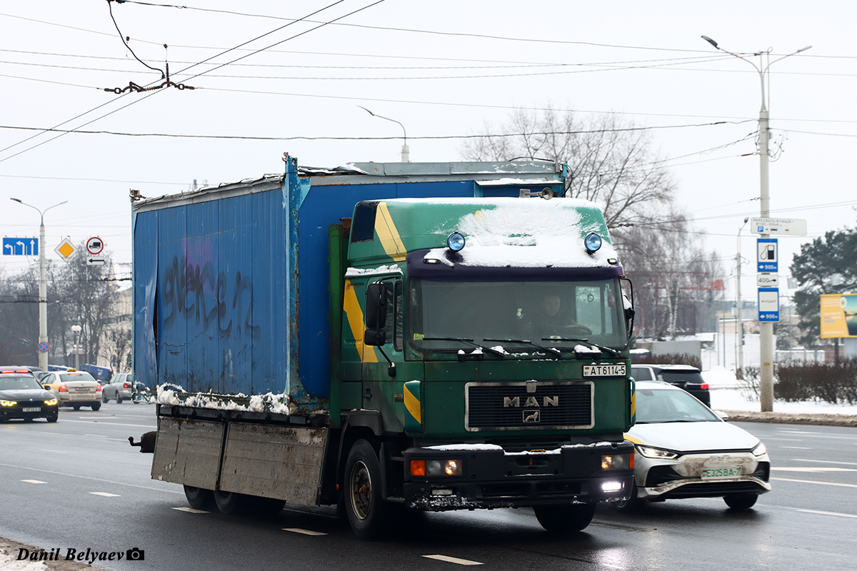 Минская область, № АТ 6114-5 — MAN F90 25.xxx (общая)