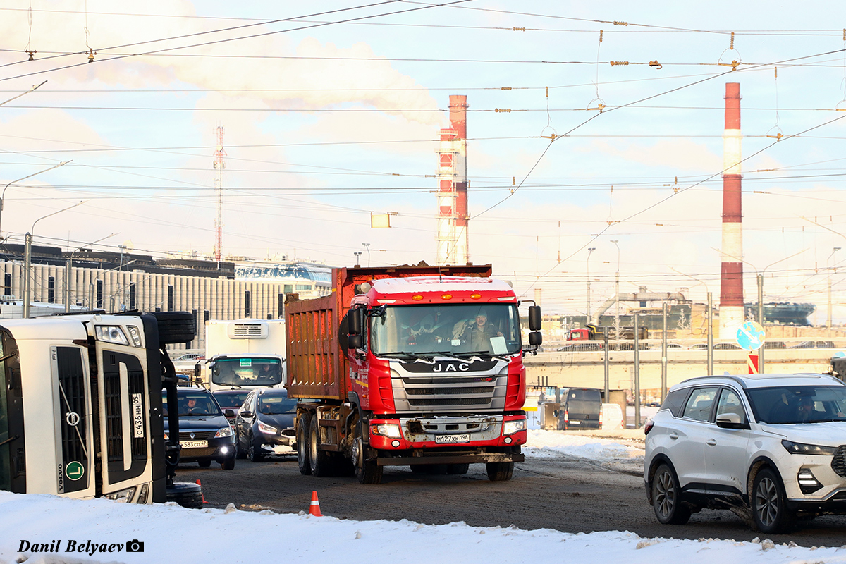 Санкт-Петербург, № М 127 ХК 198 — JAC N350