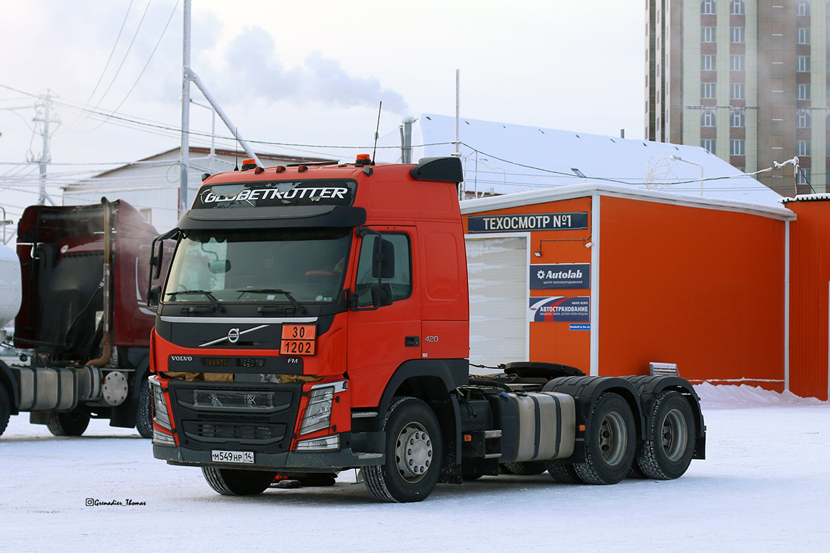 Саха (Якутия), № М 549 НР 14 — Volvo ('2013) FM.420 [X9P]