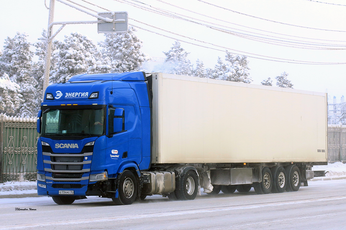 Саха (Якутия), № Е 734 МС 14 — Scania ('2016) R440