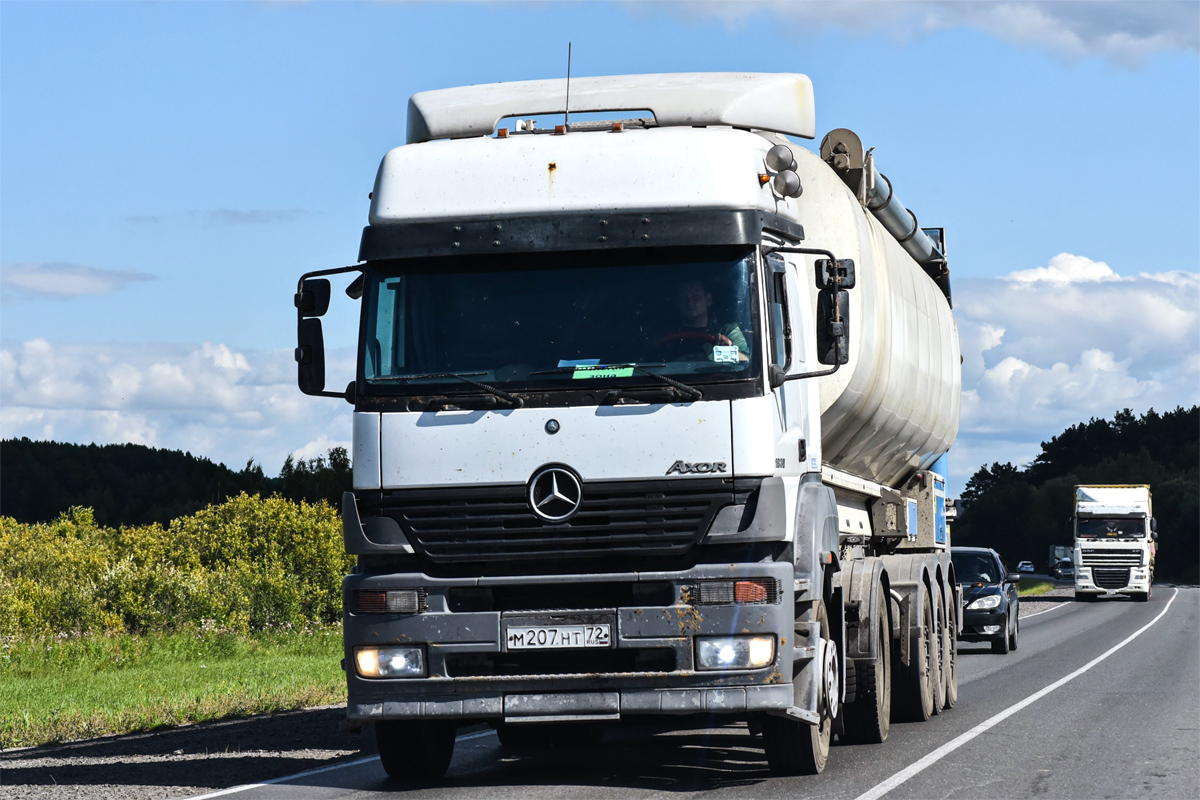 Тюменская область, № М 207 НТ 72 — Mercedes-Benz Axor 1835