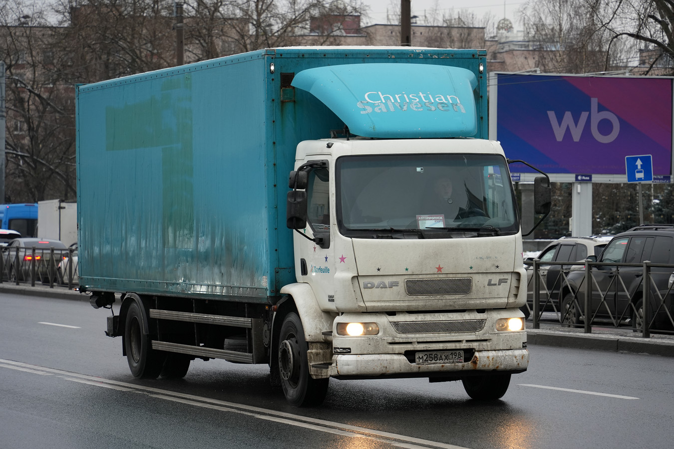 Санкт-Петербург, № М 258 АХ 198 — DAF LF55 FA