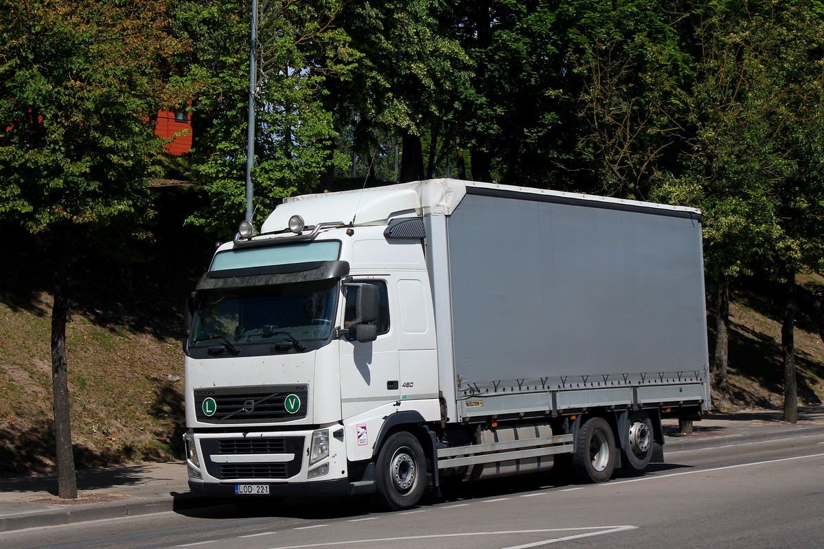 Литва, № LOD 221 — Volvo ('2008) FH.460