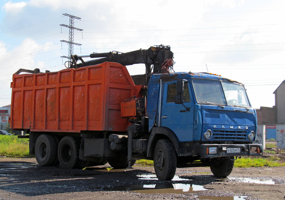 Томская область, № Е 423 ЕМ 70 — КамАЗ-53212