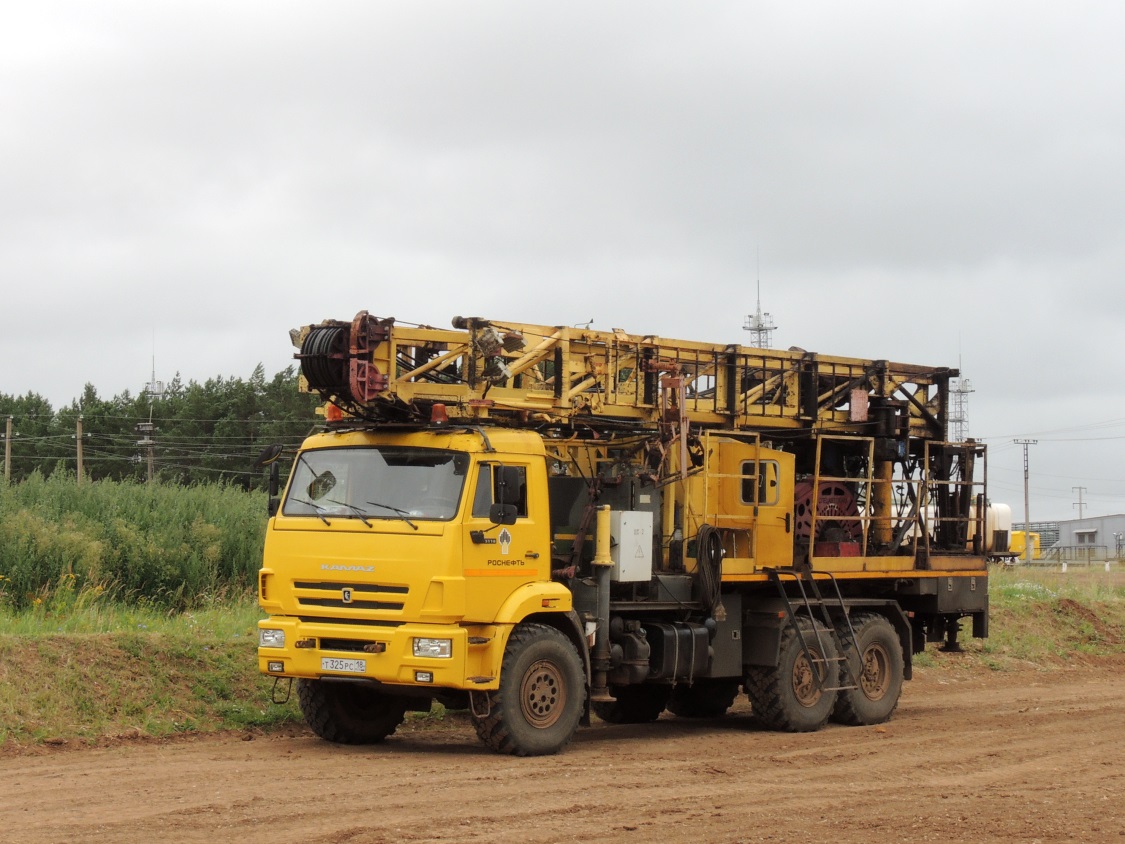 Удмуртия, № Т 325 РС 18 — КамАЗ-43118-A5(48)