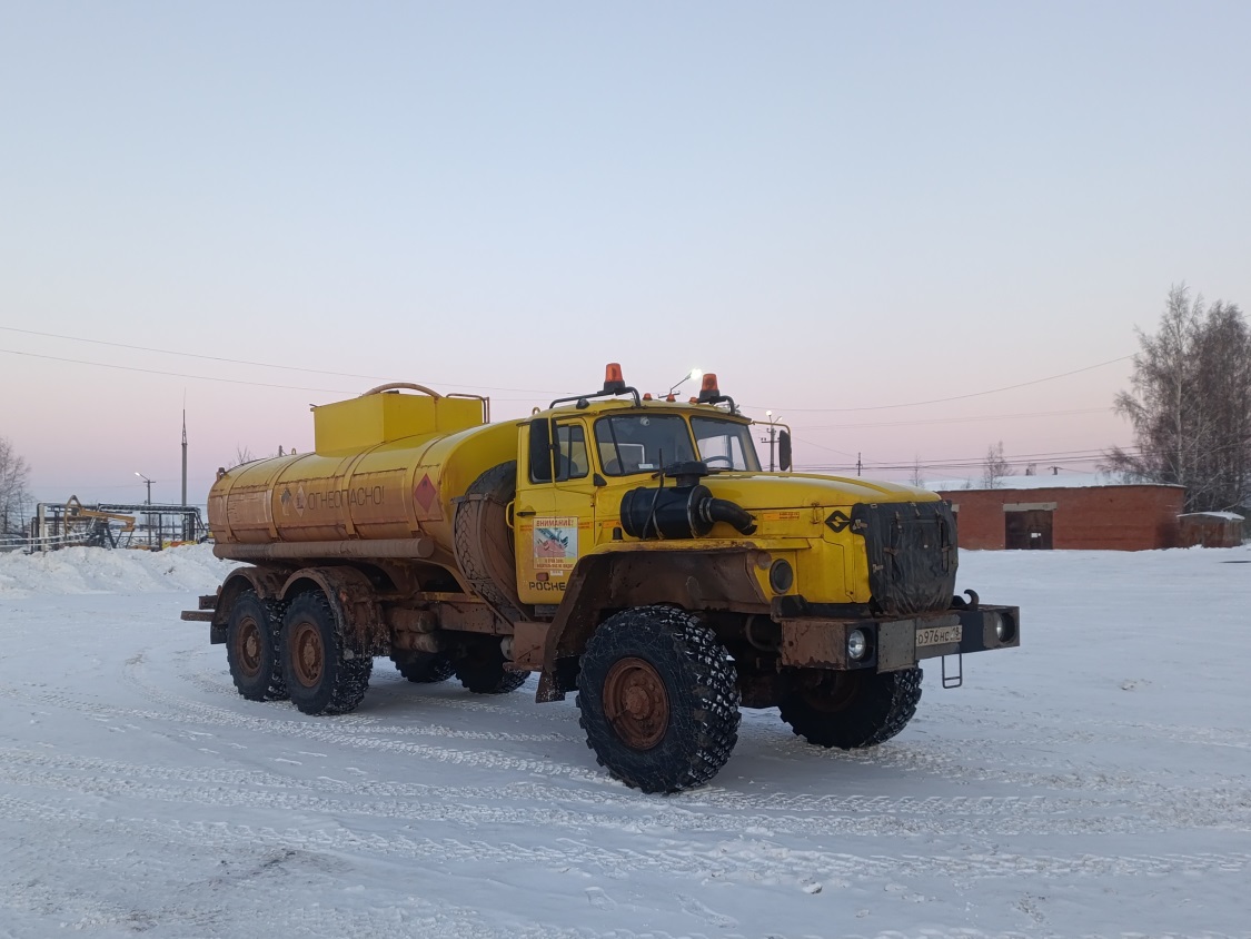 Удмуртия, № О 976 НС 18 — Урал-4320-60