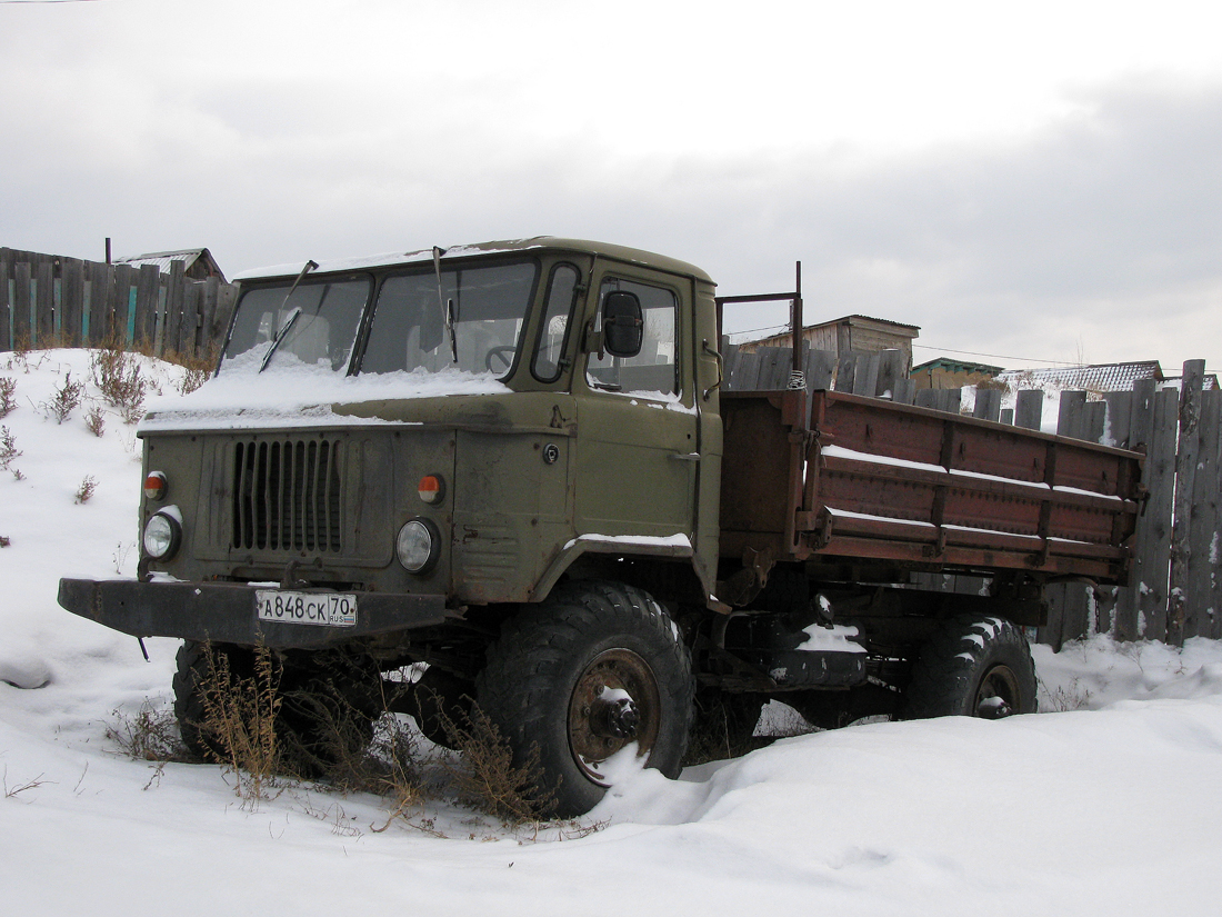 Бурятия, № А 848 СК 70 — ГАЗ-66-31
