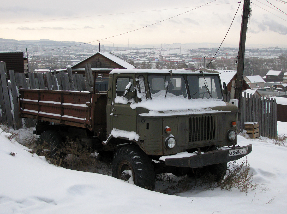Бурятия, № А 848 СК 70 — ГАЗ-66-31