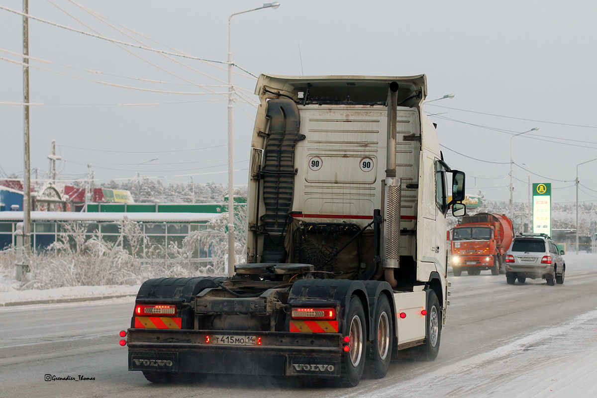 Саха (Якутия), № Т 415 МО 14 — Volvo ('2008) FH.500