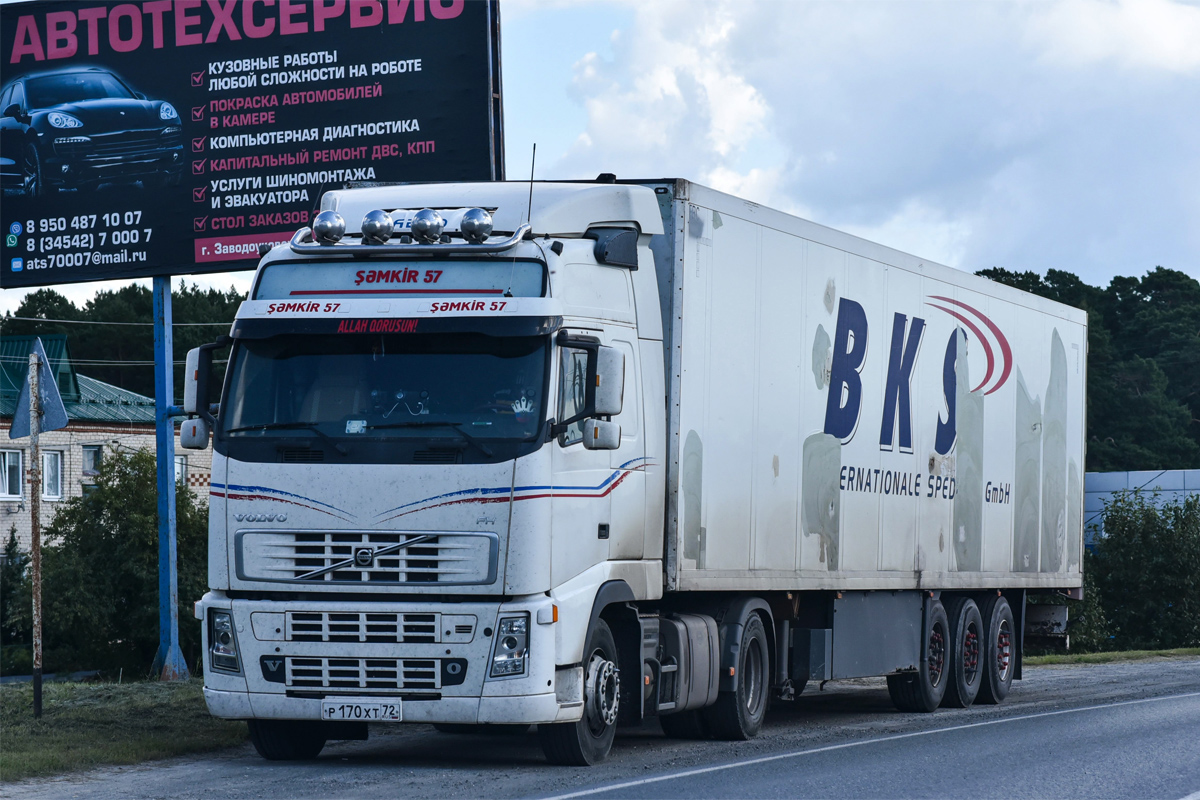 Тюменская область, № Р 170 ХТ 72 — Volvo ('2002) FH-Series