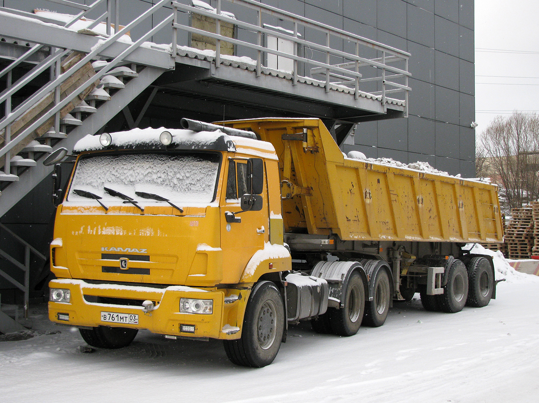 Бурятия, № В 761 МТ 03 — КамАЗ-65116-N3(78)
